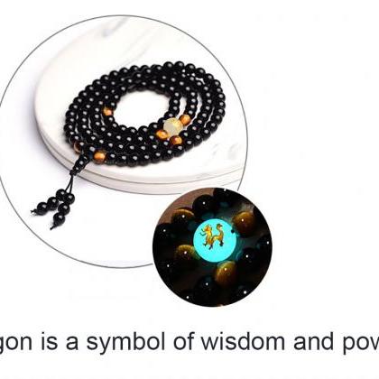 Dragon Black Buddha Beads Bangles &..
